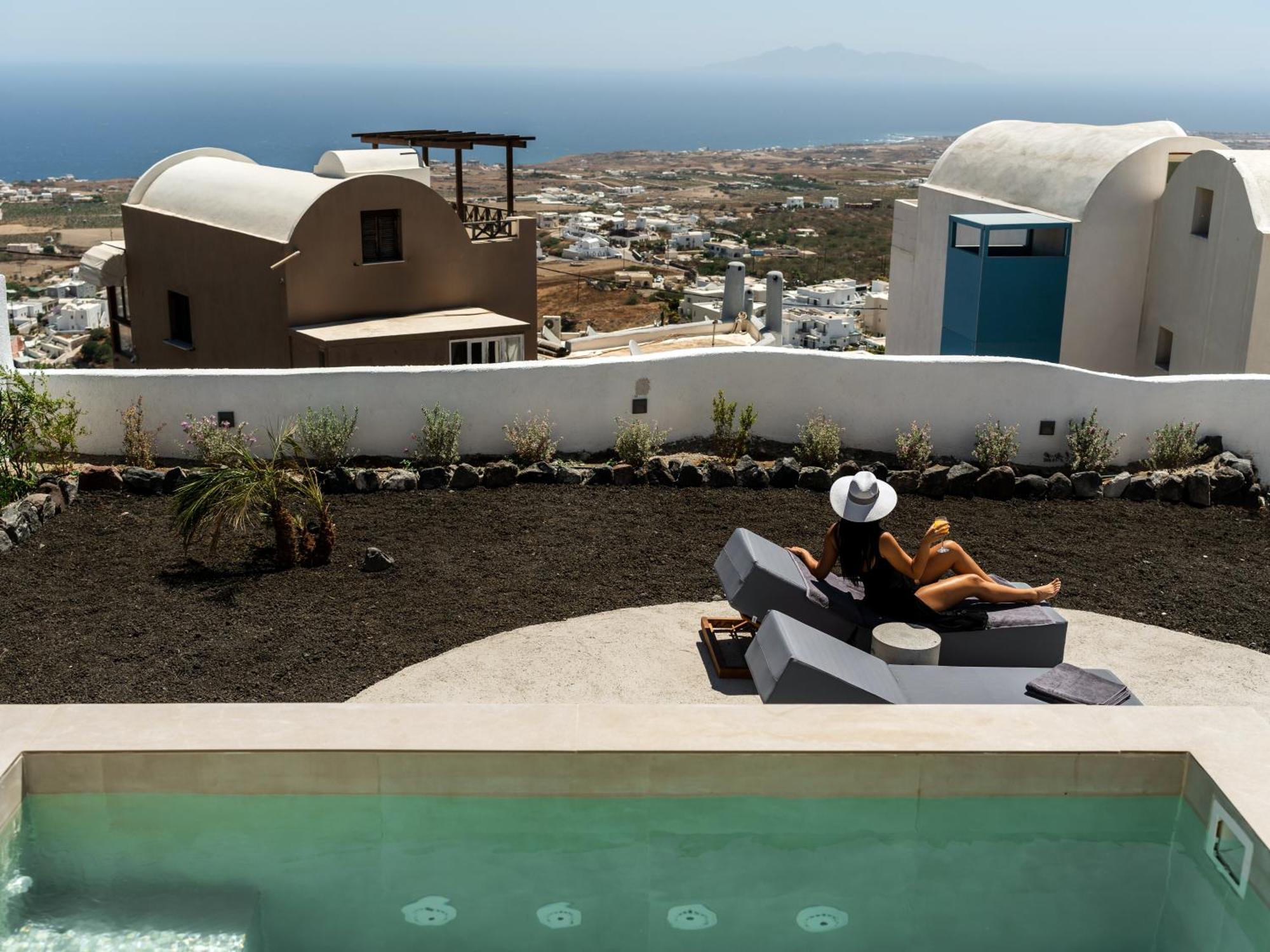 Villa Endless East Luxury House Fira  Exterior foto